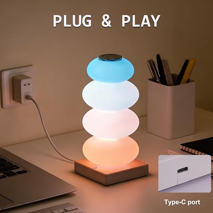 ✨ Candy Glow – Lámpara LED Ambiental Multicolor Moderna