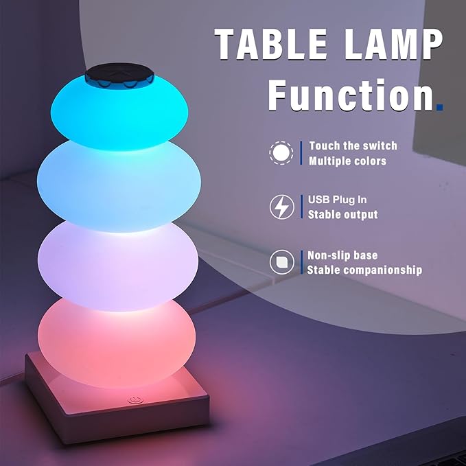 ✨ Candy Glow – Lámpara LED Ambiental Multicolor Moderna